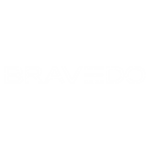 Bravedo logo white